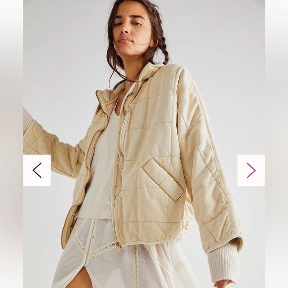 Free People Jackets & Blazers - Free people Dolman quilted knit jacket